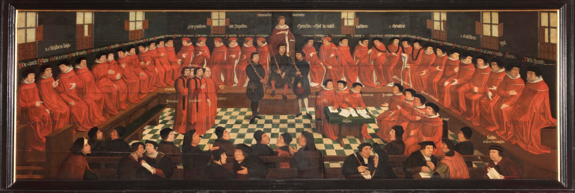Plechtige Openingszitting Van Het Parlement Van Mechelen Museum Hof plechtige-openingszitting-van-het-parlement-van-mechelen-museum-hof